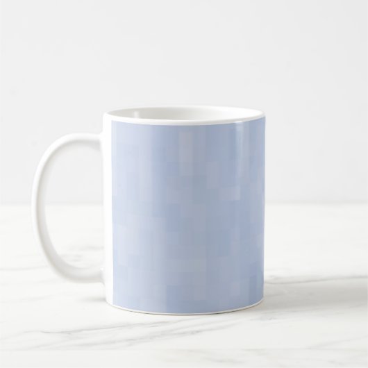 Blaues Muster - Kaffeetasse (Links)