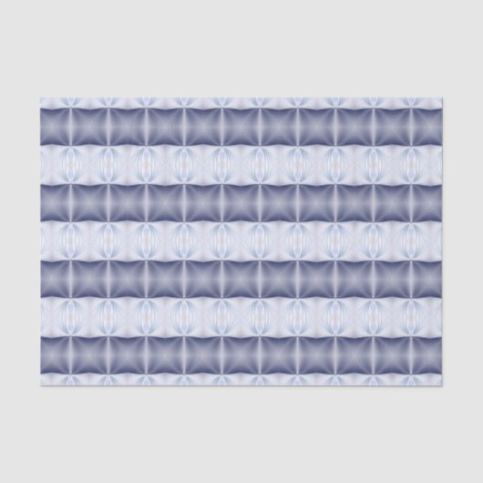 Blaues Muster Seidenpapier (Vorderseite)