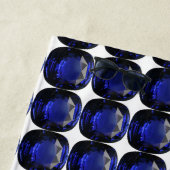 Blaues Muster Strandtuch (Beispiel)