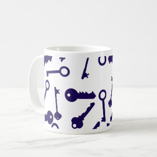 Blaues Musterprodukt Kaffeetasse
