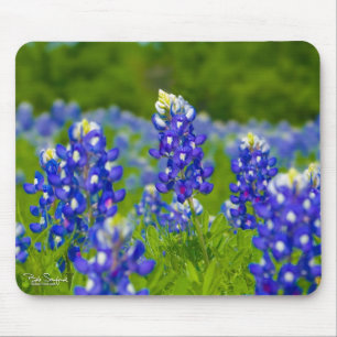 Blaues Mützen Texas mousepad