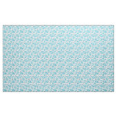 Blaues nahtloses Muster Paisleys Stoff (Yard (91,4 cm))