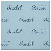 Blaues Namensgewebe Stoff (Muster)