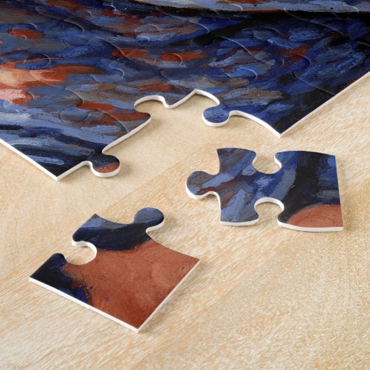 Blaues Nashorn Puzzle (Seite)