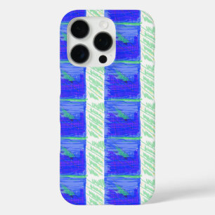 Blaues nautisches Thema iPhone 16 Pro Hülle