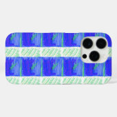 Blaues nautisches Thema Case-Mate iPhone Hülle (Rückseite (Horizontal))