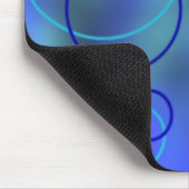 Blaues NeonMousepad Mousepad (Ecke)