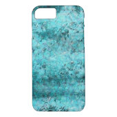 Blaues Neonpapier Case-Mate iPhone Hülle (Rückseite)