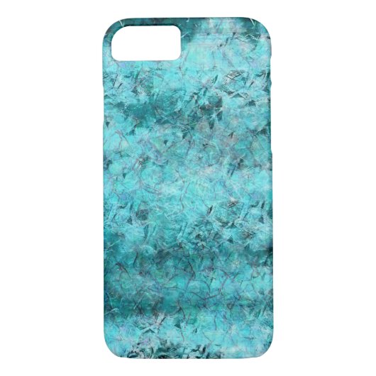 Blaues Neonpapier Case-Mate iPhone Hülle (Rückseite)