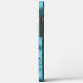 Blaues Neonpapier Case-Mate iPhone Hülle (Rückseite / Links)