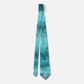 Blaues Neonpapier Krawatte (Rückseite)