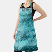 Blaues Neonpapier Schürze (InSitu)