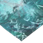 Blaues Neonpapier Tischdecke (Schrägansicht)