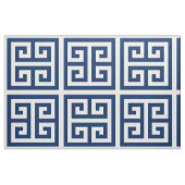 Blaues Neuling-Square-Muster für griechisches Schl Stoff (Fat Quarter (45,7 x 55,9 cm))