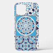 Blaues niederländisches Fliesenmuster Case-Mate iPhone Hülle (Rückseite)