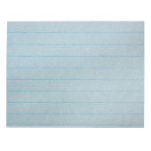 Blaues Notebook Notizblock (Vorderseite)