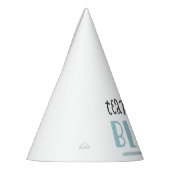 Blaues oder rosa Baby-Geschlecht decken | Partyhütchen (Links)