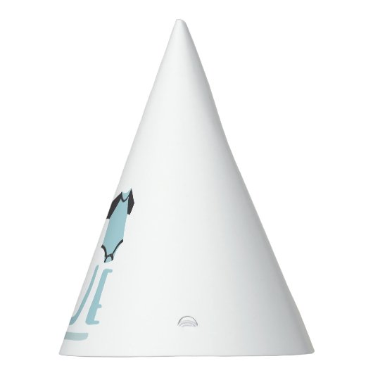 Blaues oder rosa Baby-Geschlecht decken | Partyhütchen (Rechts)