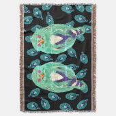 Blaues Ohr Decke (Vorderseite Vertikal)