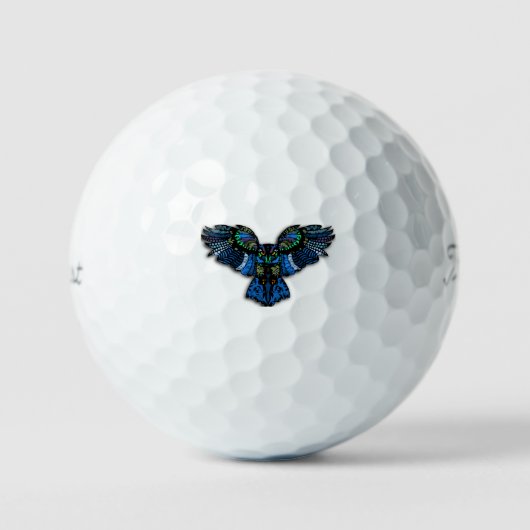 Blaues Ohr Golfball (Vorderseite)