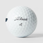 Blaues Ohr Golfball (Logo)