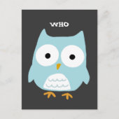 Blaues Ohr | Niedlicher Cartoon Postkarte (Vorderseite)