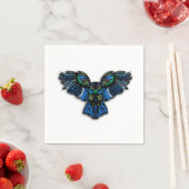 Blaues Ohr Serviette (Beispiel)