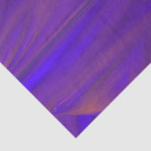 Blaues orangefarbenes und Lila abstraktes Design Seidenpapier (Ausschnitt)