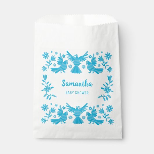 Blaues Otomi, ein Junge Geschenktütchen (Vorderseite)