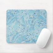 Blaues Paisley Mousepad (Mit Mouse)