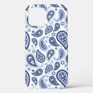 Blaues Paisleymuster Case-Mate iPhone Hülle