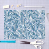 Blaues Palmenblatt Seidenpapier (Handwerk)