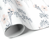 Blaues Papier für das Blindfarbenwrapping Geschenkpapier (Rolleneckpunkt)