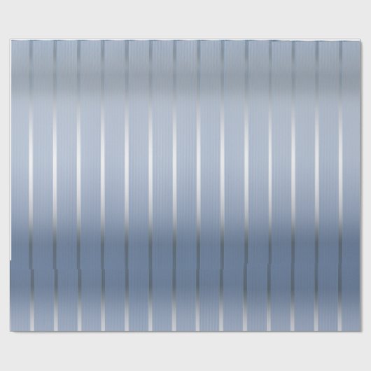 blaues Papier Geschenkpapier (Flach)