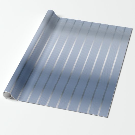 blaues Papier Geschenkpapier (Ungerollt)