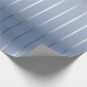 blaues Papier Geschenkpapier (Ecke)