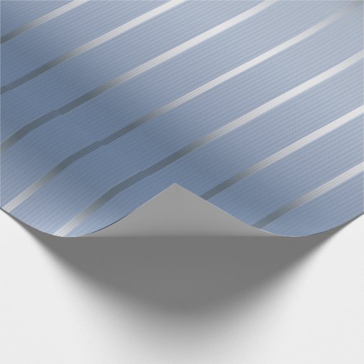 blaues Papier Geschenkpapier (Ecke)