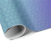 Blaues Papier Geschenkpapier (Rolleneckpunkt)