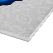 Blaues Papilio Ulysses Schneidebrett (Ecke)