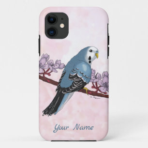 Blaues Paradies mit Blumen Case-Mate iPhone Hülle