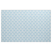 Blaues Pariser Damask Muster Stoff (Yard (91,4 cm))