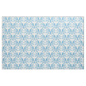Blaues Pariser Damask Muster Stoff (Fat Quarter (45,7 x 55,9 cm))