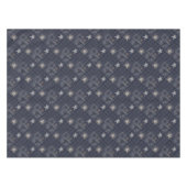 Blaues Patchwork Tischdecke (Vorderseite (Horizontal))