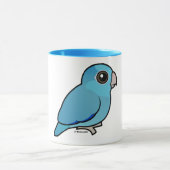 Blaues pazifisches Parrotlet Tasse (Zentrum)