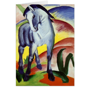 Blaues Pferd