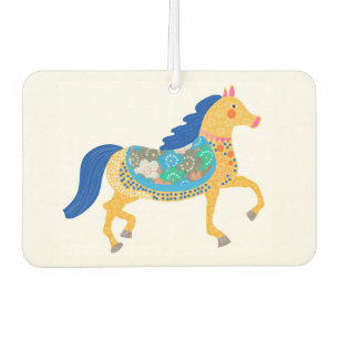 Blaues Pferd Air Freshener von ORDesign. Autolufterfrischer