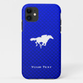 Blaues Pferd Case-Mate iPhone Hülle (Rückseite)