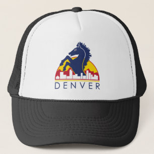 Blaues Pferd Denver Truckerkappe