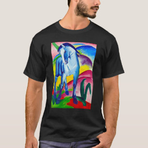 Blaues Pferd Franz Marc Expressionismus Kubismus M T-Shirt