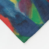 Blaues Pferd I durch Franz Marc Fleecedecke (Ecke)